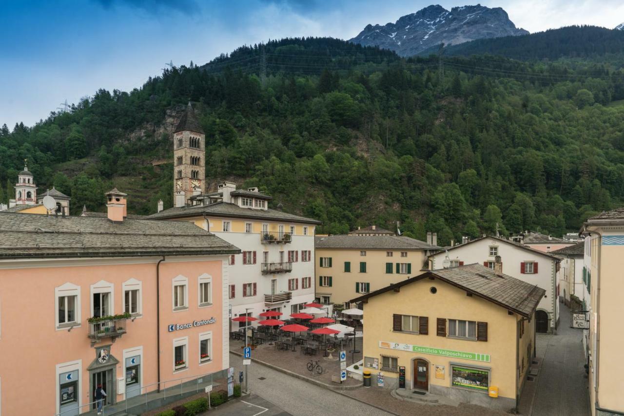 Poschiavo Suisse Hotel & Traditional Fondue Stube Экстерьер фото